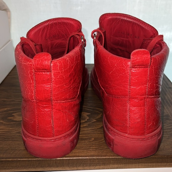 Balenciaga Arena high top size EU 41, color opaque rouge paprika - Picture 7 of 14